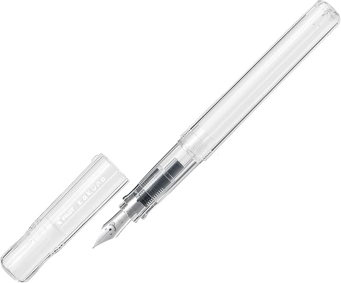 Pilot Kakuno Fine-Nib Fountain Pen, Non Color Body (Fka-1Sr-NCF)