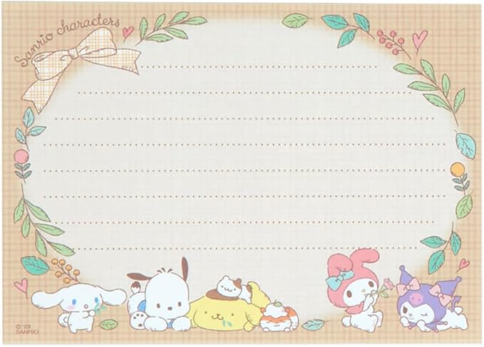 Sanrio 017159 Sanrio Characters 8 Design Notes