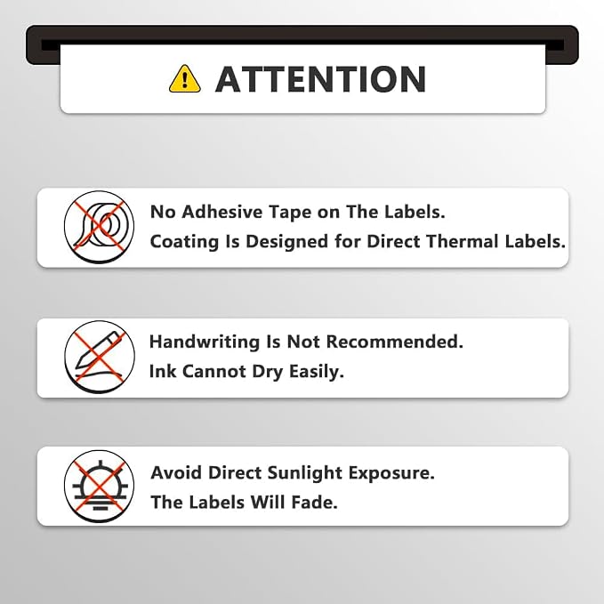 BETCKEY - Compatible DYMO 30330 (3/4" x 2") Multipurpose Labels - Compatible with DYMO Labelwriter 450, 4XL, NOT FIT 550 & 5XL [10 Rolls/5000 Labels]