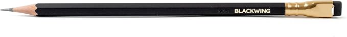 Blackwing Matte Pencils, Soft Graphite for Writing & Drawing, 12 Count