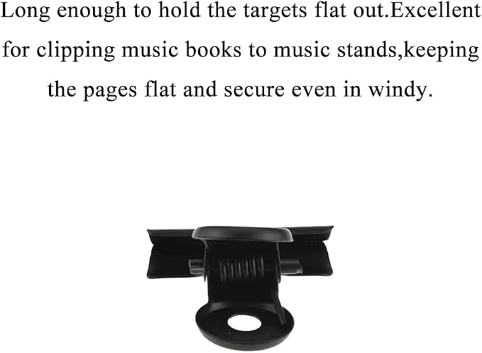 HAHIYO 0.87inch Black Bulldog Clips Metal File Hinge Binder Clips Clamps Save Space Strong Spring Jaws Rock Solid Grip Book Lay Flat Deburred Edge for Hang Photos Wall Grid Dog Food 30PCS