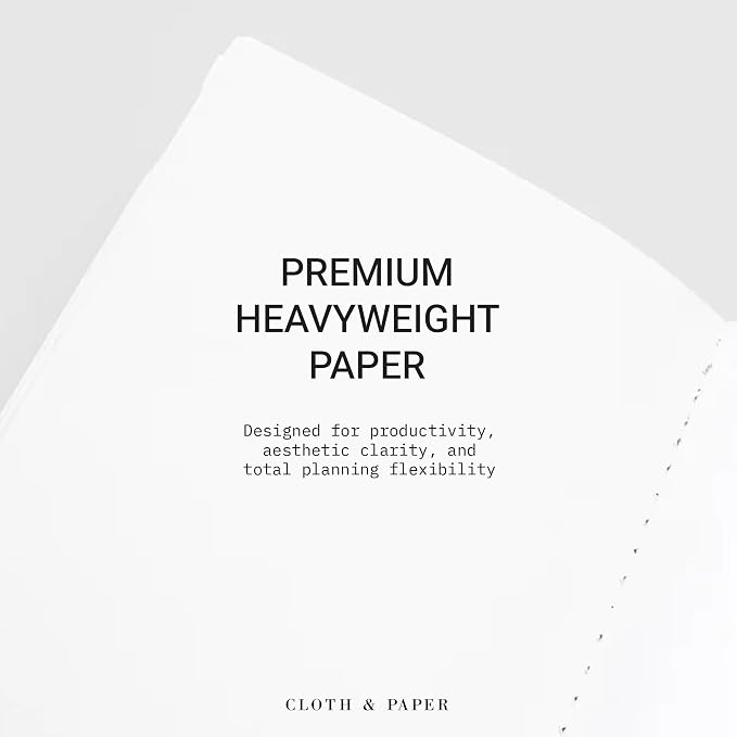 Cloth & Paper Travel Notebook | Blank Notebook – Angora | Pocket Plus Writing Journal 3.2" x 6" | Unlined Notebook for Writing, Sketching, Creative Planning, Journaling & Notes – Soft Touch Cover