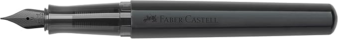 Faber-Castell HEXO Fountain Pen, Matte Black for Creative Writing