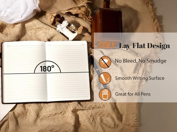 MINICAGIE Leather Journal for Men Soft Cover 256 Pages Lined Bible Journals for Writing A5 Lion Journaling Notebooks Vintage Travel Inspirational Diary, 5.7" x 8.3", Brown