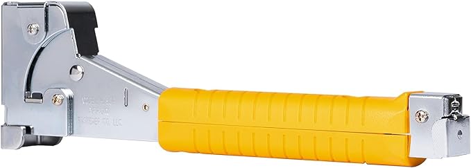 Arrow HT50 Heavy Duty Hammer Tacker, Chromed-Steel Manual Stapler with Sure-Grip Handle, Dual-Capacity Rear-Load Magazine, Fits 5/16”, 3/8", or 1/2" Staples (Pack of 4)