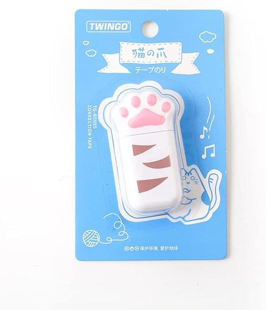 Correction Tape, Practical Stationery, Portable Correction Supplies, Cat Claw Correction Tape, White Out Corrector for Kids Students School Office Supplies