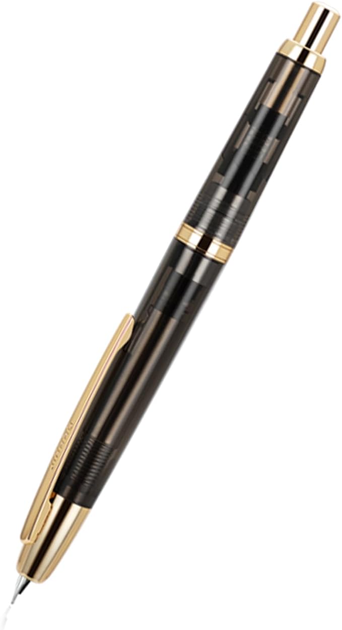 JINHAO 20 transparent Gold Clip Resin Press Fountain Pen EF F Nib Ink Pen With Converter School Office Stationery Gift