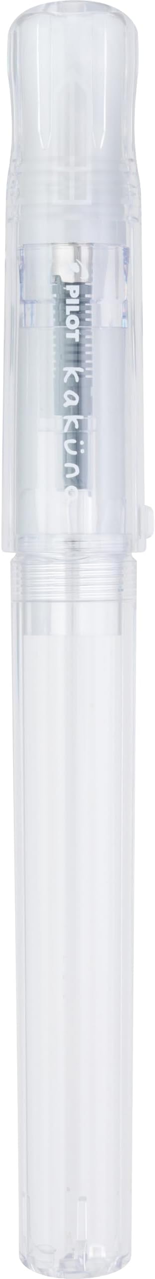 Pilot Kakuno Fountain Pen, Clear Barrel, Medium Nib, 0.5mm, Pilot Kakuno Fountain Pen Extra Fine