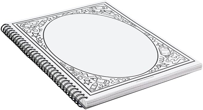 Prang Amazing Artist Sketch Book By Cassie Stephens, White, 8.5” x 11”, 80 Pages