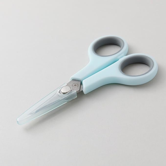 Missouri Star Small Scissors 4.5” - Mini Scissors All Purpose for Cutting Fabric, Sewing, Crafting - Ultra Sharp with Comfort Grip and Blade Cover, NOT8077