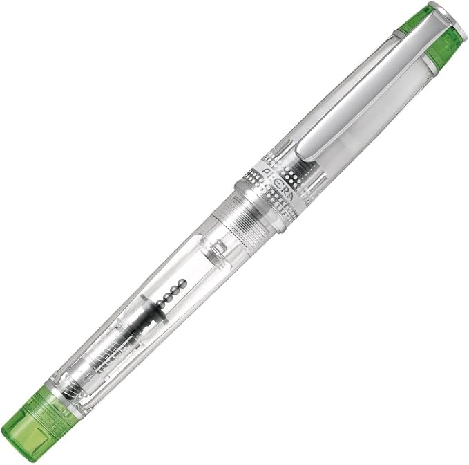 Pilot Prera Iro-Ai Fine-Nib Transparent Green Body Fountain Pen (FPRN-350R-TLGF)
