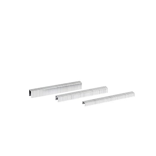 Arrow 50MP T50 Staples Multipack, 1/4", 3/8" and 1/2" Sizes, 1875 Count | Heavy Duty, For Upholstery, Construction, Furniture, Crafts, Fit Arrow T50 Staple Guns, Hammer Tackers and Pneumatic Tools