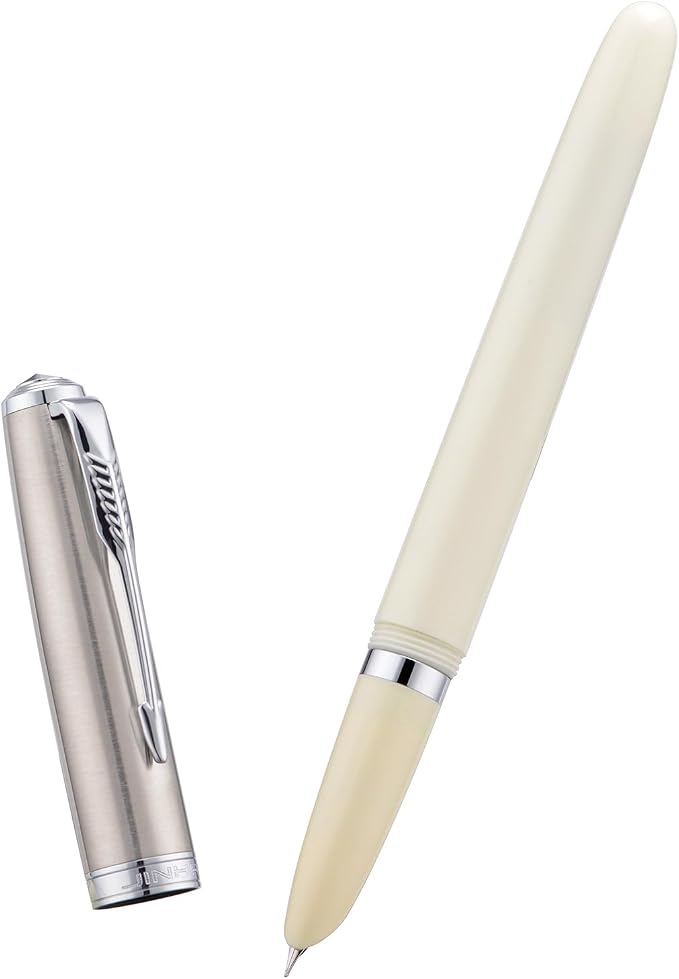 3 Jinhao 86 Fountain Pen Set (Orange, Purple and White Resin) Extra Fine Nib with Refillable Ink Converter