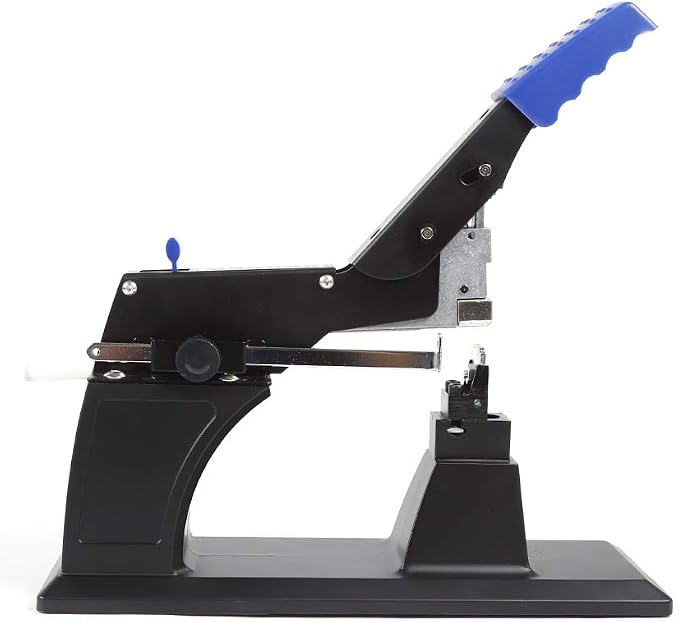 Heavy Duty Flat and Saddle Stitch Stapler with 3000 Staples, Desktop Office Manual Book Binding Machine, Adjustable Design, Max. Thickness 6.5mm