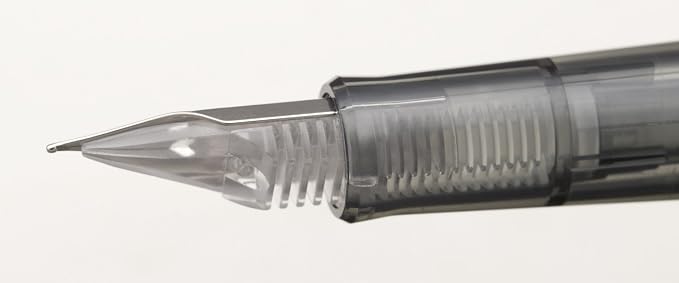 Sailor HighAce Neo Clear Beginners Fountain Pen, Steel Nib, Fine, Black Body (11-0119-220)