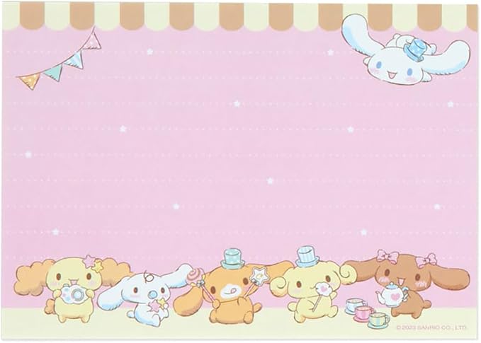 Sanrio Cinnamoroll 8 Design Memo 017043