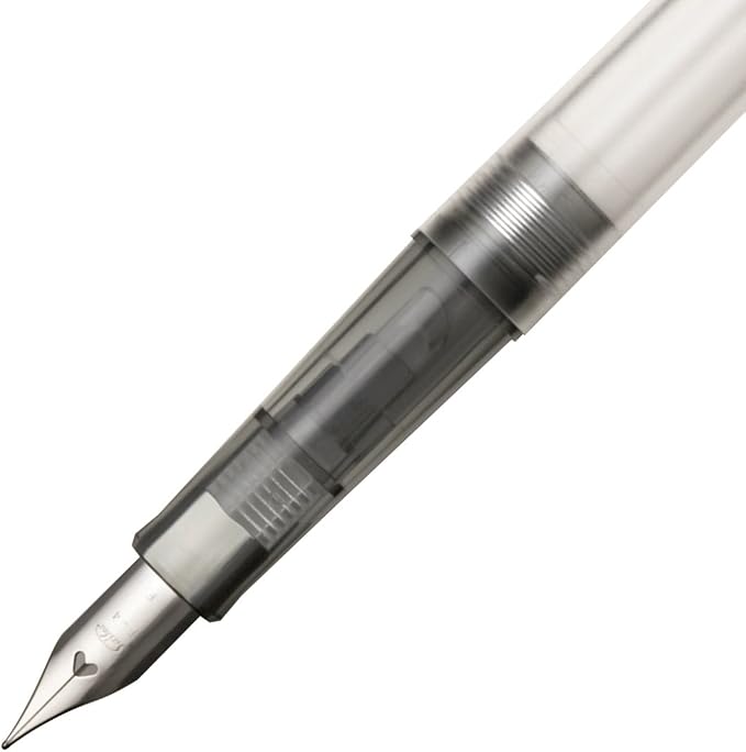 Sailor HighAce Neo Clear Beginners Fountain Pen, Steel Nib, Fine, Black Body (11-0119-220)