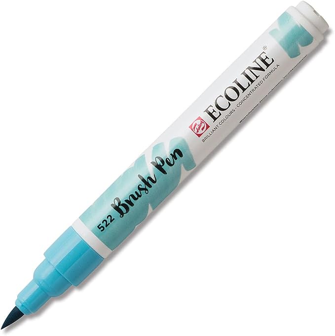 Ecoline Brush Pen Turquoise blue 522 (11505220)