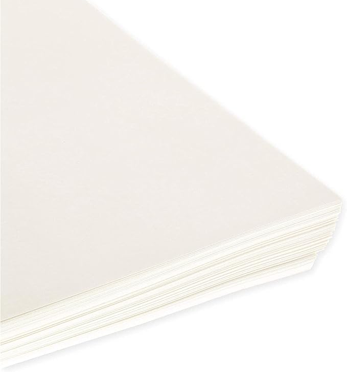 Juvale Cold Press Watercolor Paper Sheets - 8.5 x 11 in, 100 Pack, White - Sketch Pad for Acrylic & Watercolor - Mixed Media Art Pad for Markers & Pastels