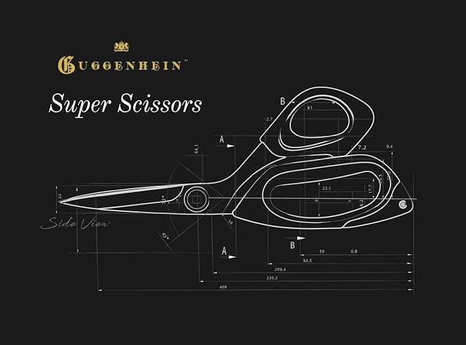 Guggenhein® Professional Shears & Scissors Collection (9" Super Scissors (I))