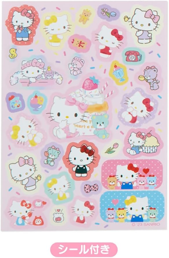 Sanrio Hello Kitty 8 Design Memo 016942