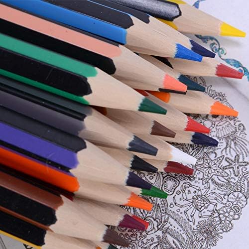 tooloflife 12-Color Colored Pencils, Soft Core Artist Sketching Drawing Coloring Pencils Set for Adults Kids Beginners