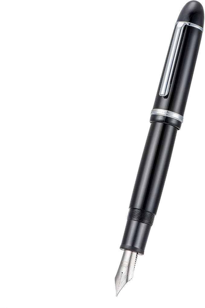 3PCS Assorted Colors Jinhao X159 Acrylic Fountain Pen Set, Size 8 Fine Nib Silver Trim Classic Design Smooth Writing Pen with Converter
