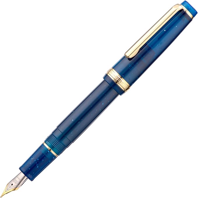 3 Jinhao 82 Fountain Pens Fine Point Transparent Starlight with Converter | Mini Pocket Fountain Pen Daily Adorably Writing Instrument Writer