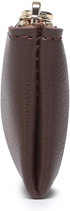 Slim Pencil Case Small Pencil Pouch Pen Case (Dark Brown/FL)
