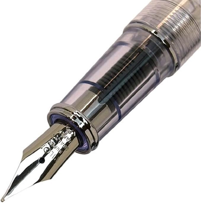 Iro-Ai Pilot Fountain Pen Transparent Orange Fine Point P-FPR-1-TO-F With Original Stylus Ballpoint Touch Pen