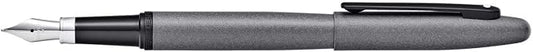 Sheaffer VFM Gunmetal Grey Lacquer w/Matte Black Powder Coated Appointments and Fine Nib Fountain Pen