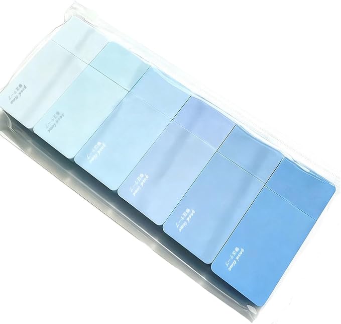 LOPURO White Correction Tape, 6Pcs Cute White Out Correction Tape,Pastel Color Correction Tapes Eraser Easy to Use Instant Applicator for School Office Home Aesthetic Supplies (Blue)
