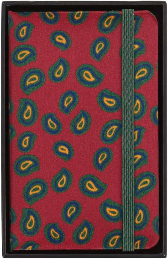 Moleskine Limited Edition Notebook Professional Silk Box, Extra Small, Plain, Bordeaux, Hard Cover (2.5 x 4)