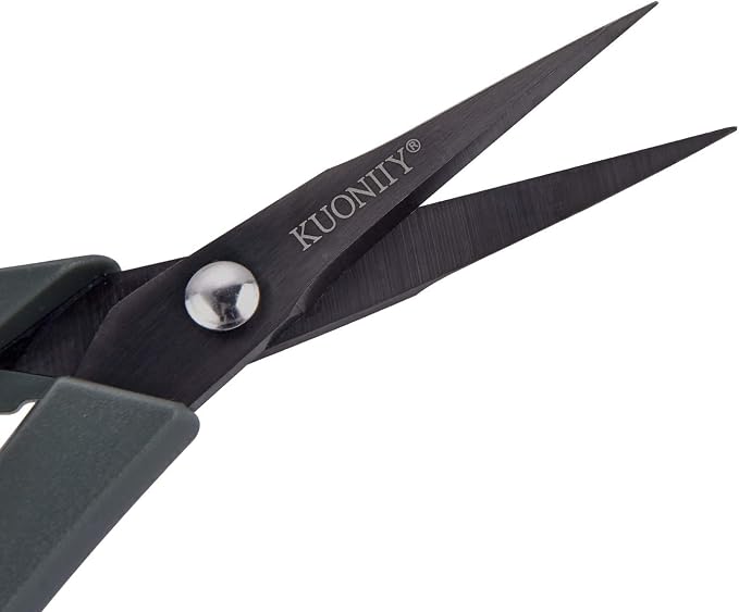 Micro-Tip Scissors, Precision Titanium Blades, 6 Inch Craft Detail Scissors Ideal for Paper, Scrapbooking, Beauty Crafting, Sewing, 4Pack