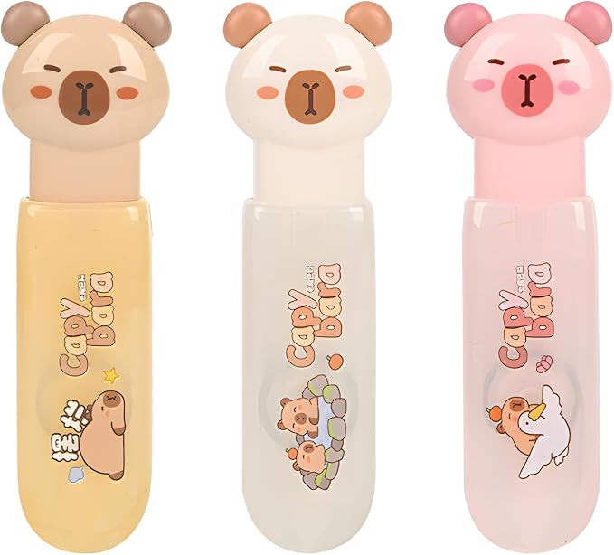 Retractable White Correction Tape,Cute Cat Paw Correction Tape Pens, Mini Aesthetic Pen Shaped White Applicator with Easy to Use Out Tape for Back to School Office Supplies