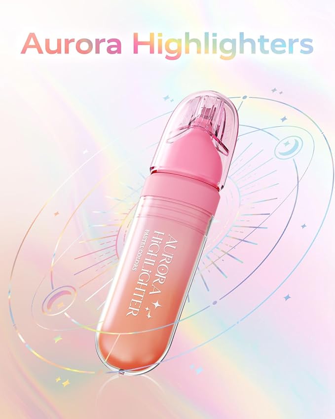 Four Candies 12 Pcs Highlighters Assorted Colors, Cute Pastel Highlighter Set, Dry Quickly, Soft Chisel Tip, No Bleed Highlighter, Aesthetic Highlighters