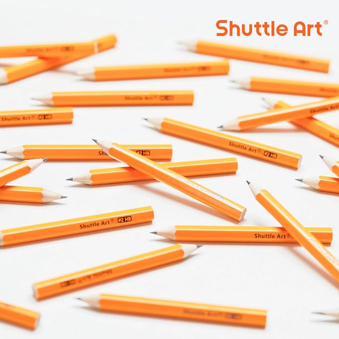 Shuttle Art 1500 Pack Golf Pencils #2 HB, Pre-Sharpened Mini Pencils Bulk