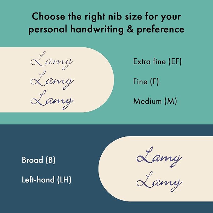LAMY AL-star mint - Fountain Pen with ergonomic grip & polished steel nib in size EF - lightweight aluminum body - including LAMY T 10 blue cartridge - Right-Handed