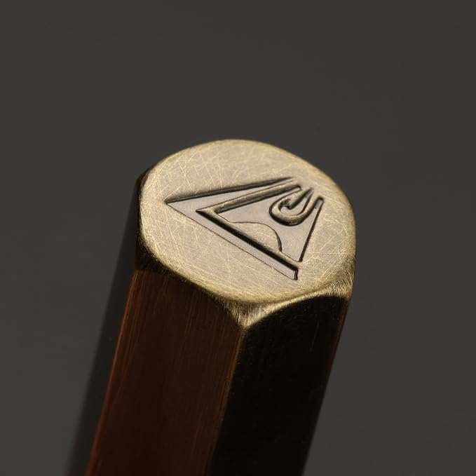 Luxury Solid Brass Fountain Pen Set for Writing & Calligraphy - Choose Antique or Matte Black Finish. Includes 10 Ink Cartridges & Premium Gift Box (Extra Fine Nib, Antique Brass)