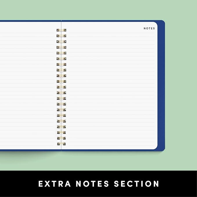 PAPERAGE Academic Planner, Weekly & Monthly Planner & Calendar, 12-Months, July 2026 - June 2027, (9.5" x 11"), School & Student Planning Agenda with Tabs, Bonus Pages & Inner Pocket, Royal Blue