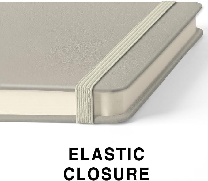 5" x 5" Hardcover Sketch Book,Small Mixed Media Sketch Pad,58 Sheets 150GSM Acid-Free Artist Drawing Paper,Travel Journal Blank Notebook for Adults Painting,Illustration,Art Supplies.Light Gray