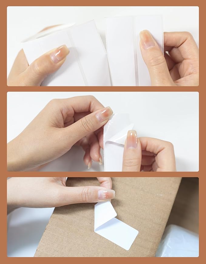 MUNBYN 3x1 Thermal Labels, 1000 Sheets/1 Roll, White | Strong Adhesive & Perforated, Non BPA&BPS for Organization, Barcode, Shipping, Inventory