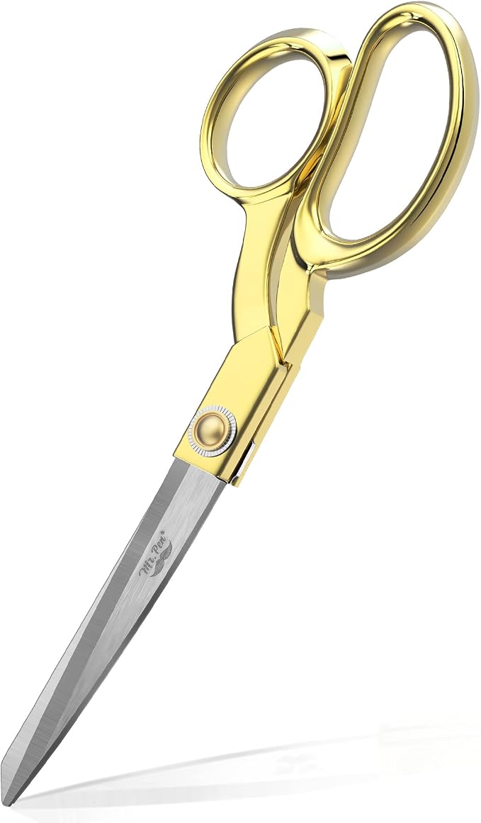 Mr. Pen- Premium Tailor Scissors, 8-Inch | Heavy Duty Carbon Steel Sewing & Fabric Scissors, Tailor Shears, Ultra-Sharp for Smooth Cutting
