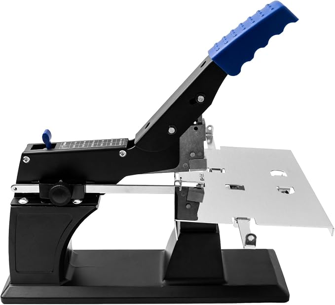 Heavy Duty Stapler with 3000 23/6 Staples, Flat Stapling & Saddle Stapling Mode 2 in 1, Large Capacity Office Stapler for Paper Binding, Offices, Print Shops