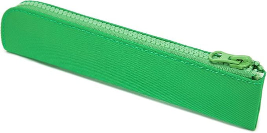 Slim Pencil Case Small Pencil Pouch Pen Case (Grass green/OF)