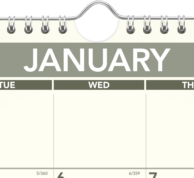 AT-A-GLANCE 2027 Wall Calendar, Monthly, 15" x 12" Planner, Unruled Daily Blocks, Recycled (PMG772827)