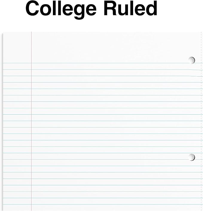 STAPLES Accel 1‑Subject Notebook, 8.5” x 11”, College Ruled, 100 Sheets, Red