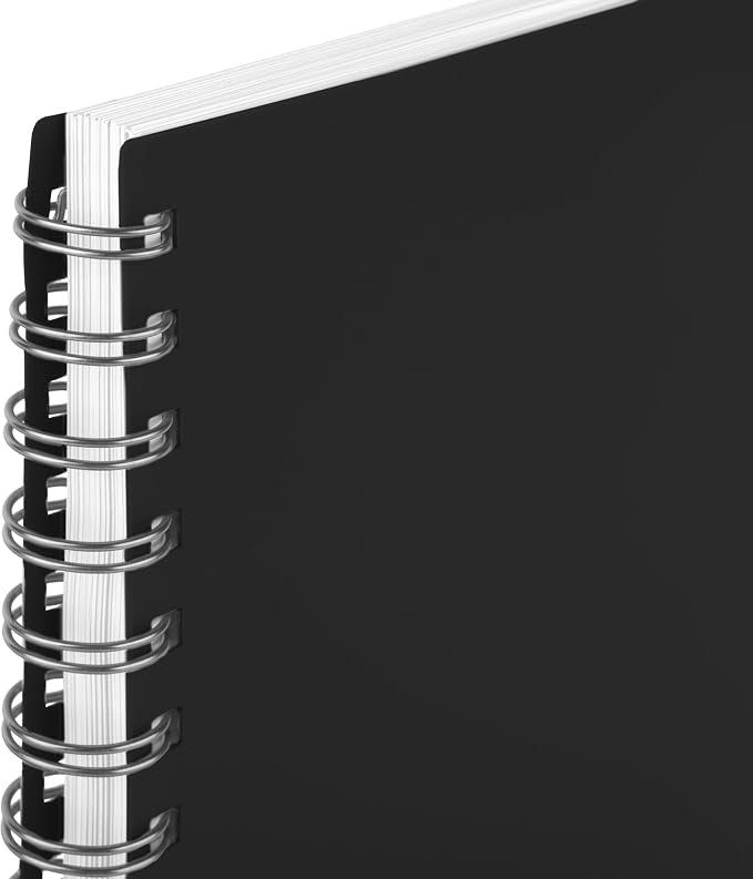 Mead Planner 2026-2027 Weekly & Monthly Academic 15-Month April-June, 8.5" x 11", Black (CAW62005) (Pack of 12)