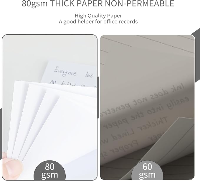 QiCheng Note Pads Memo Pads Small Notepad 50 Sheets 4X6 note pad Scratch Pads for Writing Blank Scratch Pads (8)