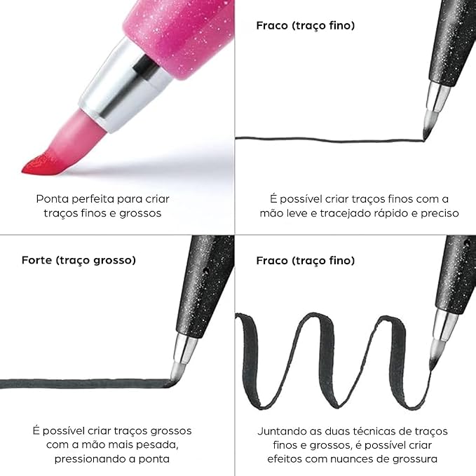 Pentel Brush Sign Pen Coral Orange